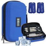 Insulin Cooler Bag with Temperature Display for Travelers