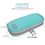 Insulin Cooler Travel Case with Ice Packs - Green