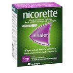 Nicorette 4mg Nicotine Inhaler with 42 Cartridges