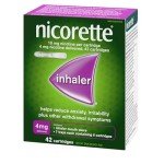 Nicorette 4mg Nicotine Inhaler with 42 Cartridges