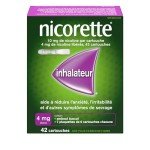 Nicorette 4mg Nicotine Inhaler with 42 Cartridges
