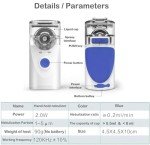 Portable Mesh Nebulizer for Adults and Kids