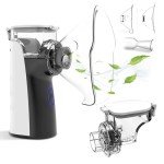 Portable Battery-Operated Mesh Nebulizer for All Ages