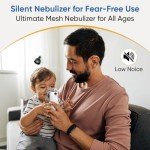 Portable Battery-Operated Mesh Nebulizer for All Ages