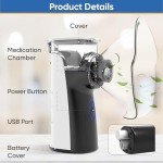 Portable Battery-Operated Mesh Nebulizer for All Ages