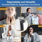 Portable Battery-Operated Mesh Nebulizer for All Ages