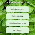 Peppermint Essential Oil Inhaler - 3 Pack