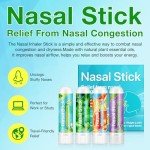 4-Pack Portable Nasal Inhaler Sticks
