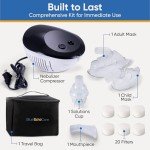 BEC Nebulizer with Masks, Mouthpiece, Filters