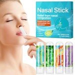 4-Pack Portable Nasal Inhaler Sticks