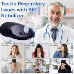 BEC Nebulizer with Masks, Mouthpiece, Filters