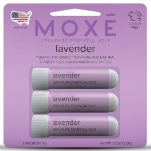 Lavender Essential Oil Nasal Inhaler - 3 Pack