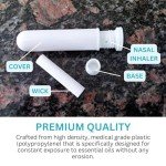 Wild Essentials Essential Oil Inhaler Tubes - 12 Pack