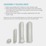 Wild Essentials Essential Oil Inhaler Tubes - 12 Pack