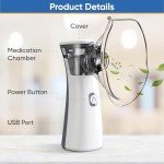 Portable Rechargeable Mesh Nebulizer for All Ages
