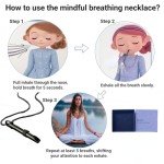 Mindful Breathing Necklace for Calming and Relaxation