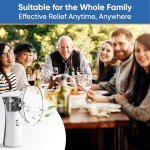Portable Rechargeable Mesh Nebulizer for All Ages