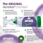 AEROKAT Feline Inhaler Spacer with FLOW-VU Indicator