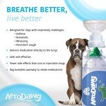 AERODAWG Canine Inhaler Spacer with Flow-VU Indicator