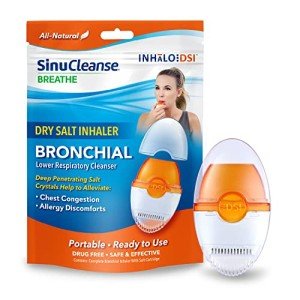 Inhalo Bronchial Dry Salt Inhaler for Easier Breathing