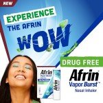 Afrin Vapor Burst Daily Inhaler with Eucalyptol