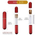 Essential Oil Inhaler Set - 5 Refillable Tubes