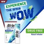Afrin Vapor Burst Daily Inhaler with Eucalyptol
