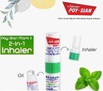 Menthol Aromatherapy Nasal Inhaler - 3 Pack