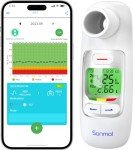 Portable Spirometer with Bluetooth for Lung Monitoring