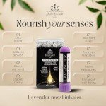 Lavender Aromatherapy Inhaler for Calm and Relaxation