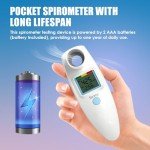 Sonmol Portable Digital Peak Flow Meter for Asthma