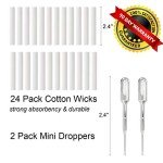 Essential Oil Nasal Inhaler Tubes - 6 Pack