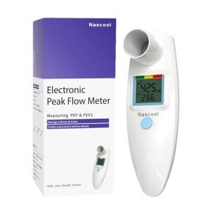 Digital Peak Flow Meter with Tracking Software for Asthma
