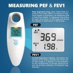 Portable Peak Flow Meter for Asthma and COPD