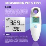 Digital Peak Flow Meter with Tracking Software for Asthma
