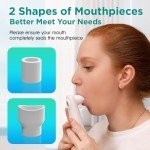 Digital Peak Flow Meter with Bluetooth for Asthma