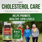 Cholesterol Care Supplement – 120 Capsules with Plant Sterols