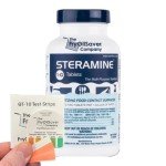 Steramine Quat Test Strips for Sanitizing Solutions