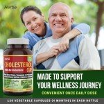 Cholesterol Care Supplement – 120 Capsules with Plant Sterols