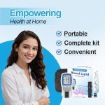 Portable 4-in-1 Home Cholesterol Testing Kit