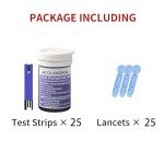 ACCU-Answer 25 Cholesterol Test Strips and Lancets