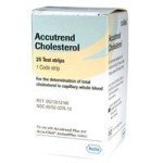 Accutrend Cholesterol Test Strips - 25 Count