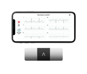 KardiaMobile 6-Lead ECG Heart Rate Monitor
