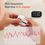 Portable EKG Heart Monitor with Pulse Oximeter