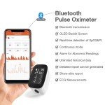 Portable EKG Heart Monitor with Pulse Oximeter