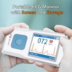 EMAY Portable ECG Monitor with LCD Display