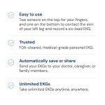 KardiaMobile Six-Lead EKG Device for Home Use