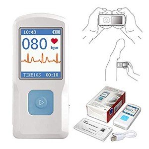 CONTEC Portable Bluetooth ECG/EKG Monitor PM10