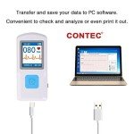 CONTEC Portable Bluetooth ECG/EKG Monitor PM10