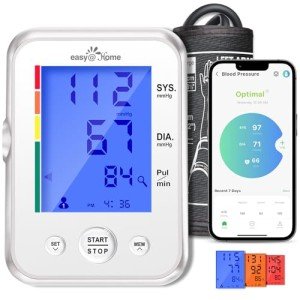 Automatic Digital Blood Pressure Monitor with Large Cuff